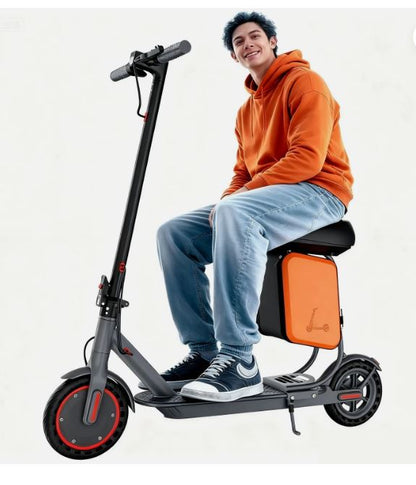 Ruwan electric scooter bike with 30Km/h speed and 25Km range, showcasing sleek design and handlebar controls.