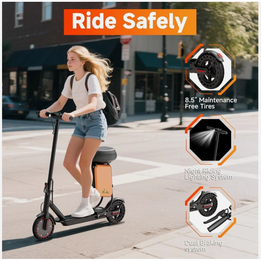 Ruwan Electric scooter Bike for adults 30Km/h - 25Km range