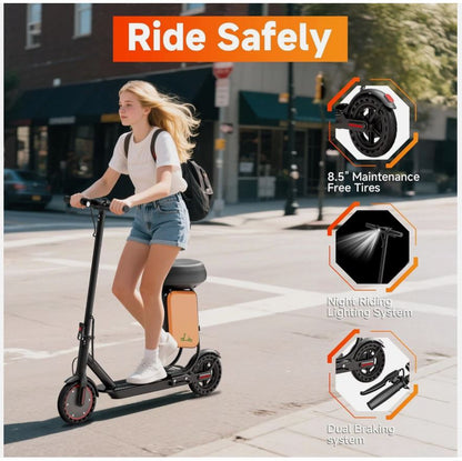 Ruwan electric e-bike with black frame, handlebars, and seat, showcasing its sleek design and compact structure for urban riding.