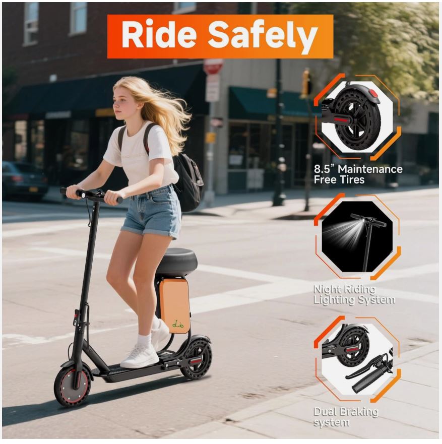 Ruwan Electric scooter Bike for adults 30Km/h - 25Km range