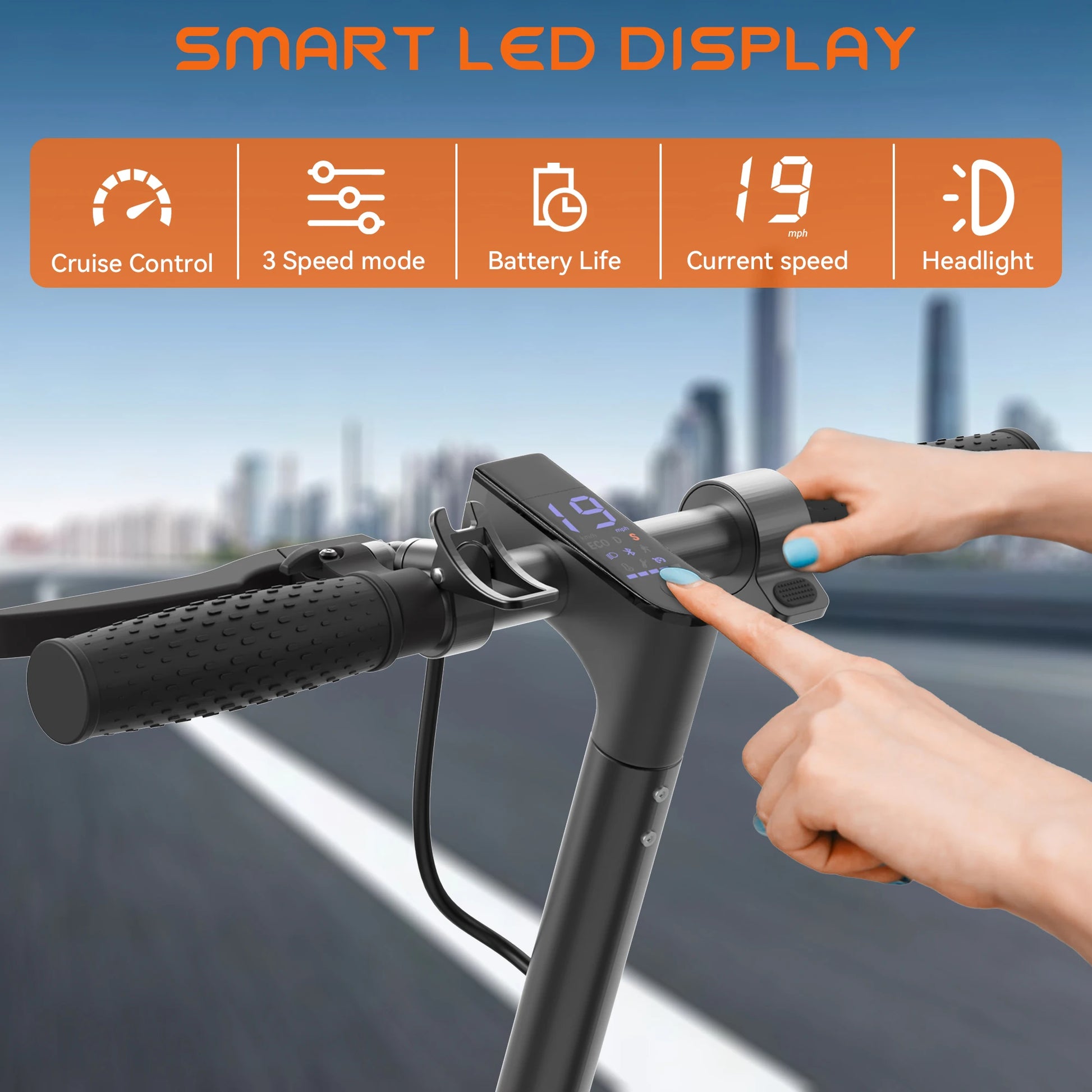 Ruwan electric scooter bike with sleek frame, black finish, and handlebars, designed for urban commuting and eco-friendly travel.