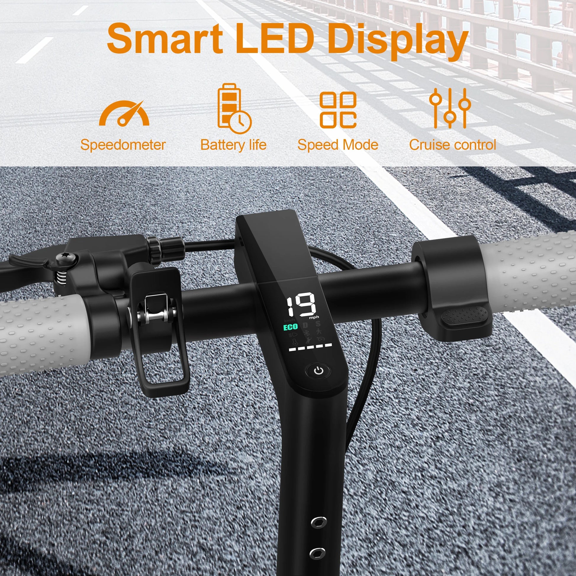 Ruwan electric scooter e-bike with black frame, handlebars, and wheels, showing a sleek design for urban commuting.